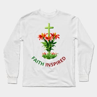 Faith inspired / Joyful Easter Wishes Long Sleeve T-Shirt